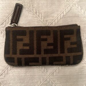 Fendi Zucca change purse